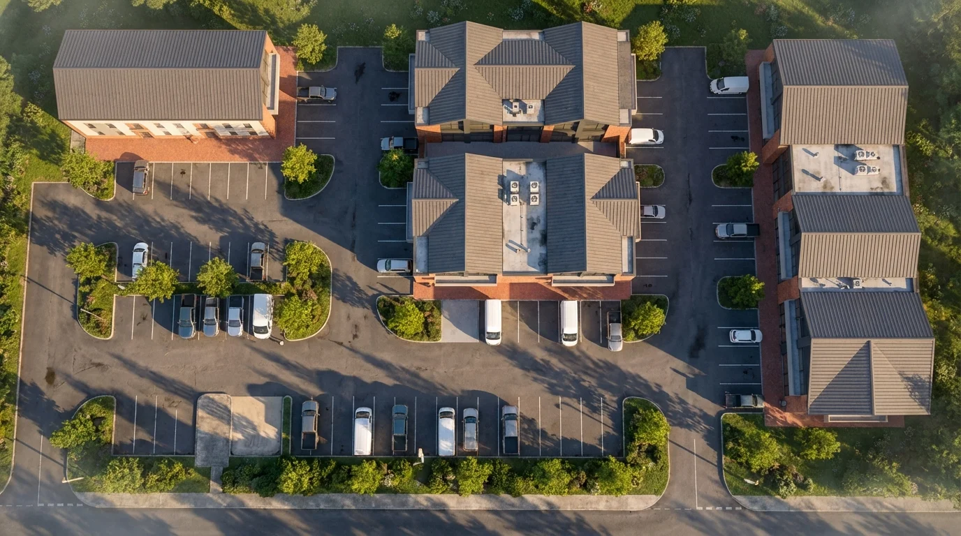 Saint Cyr L'École — vue drone